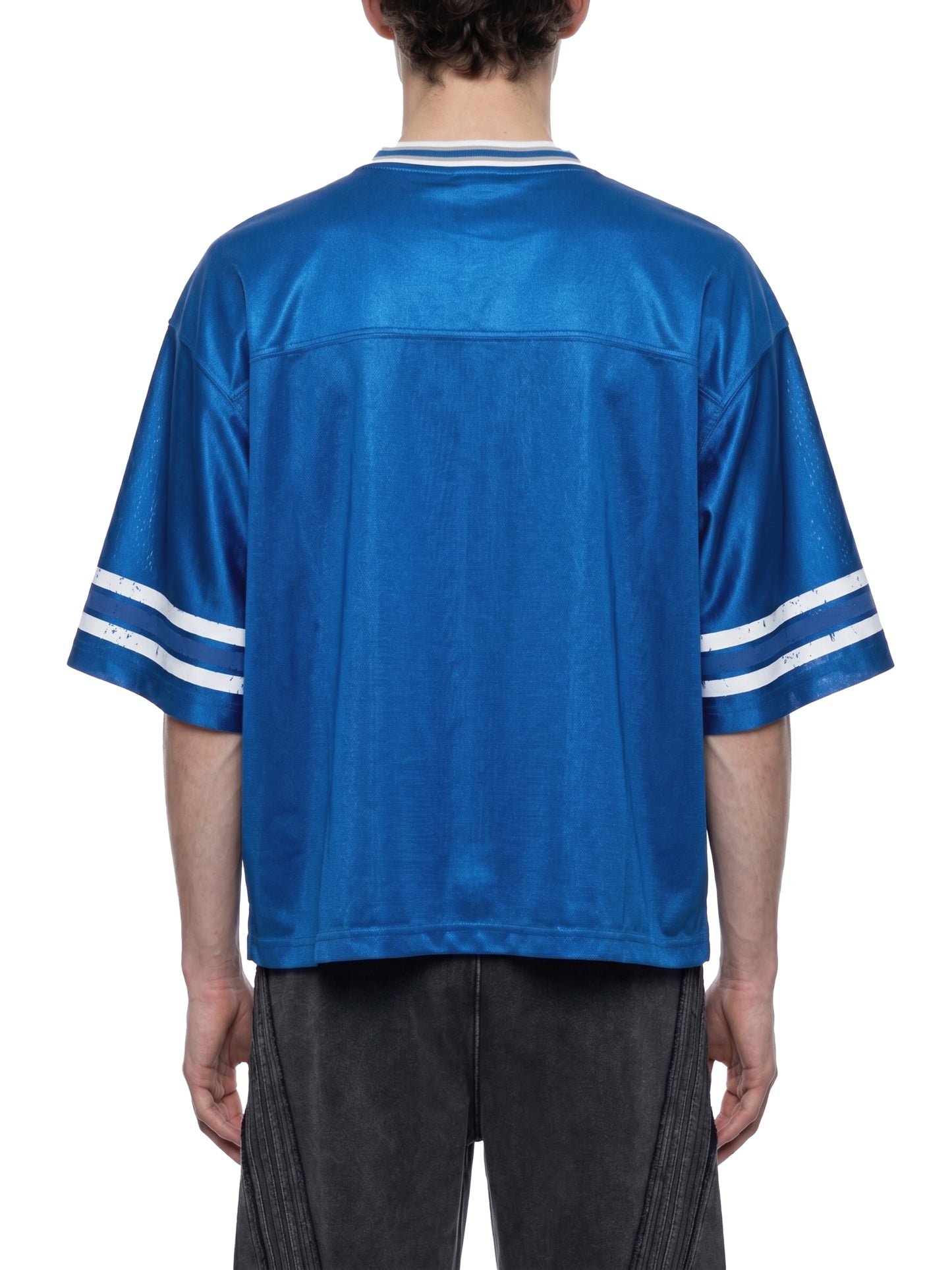 Unisex Boxy Striped Soccer Jersey